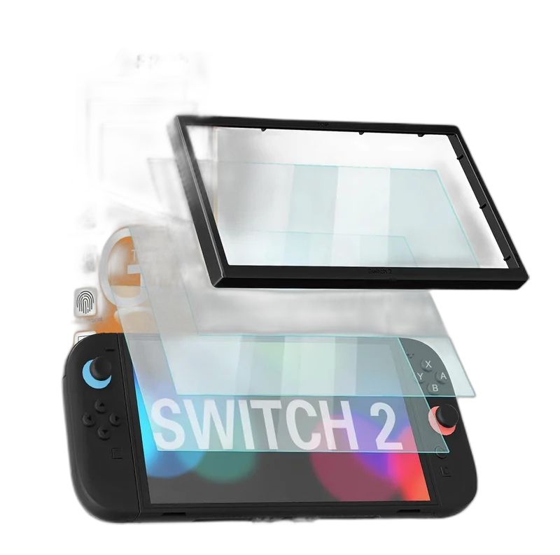 Kit Protector de Pantalla Switch 2 (Pack 3)