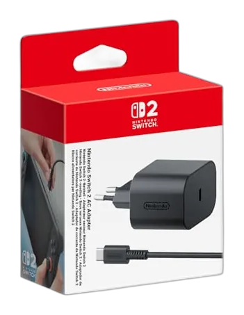 Nintendo Switch 2 Travel Charger (30W USB-C)